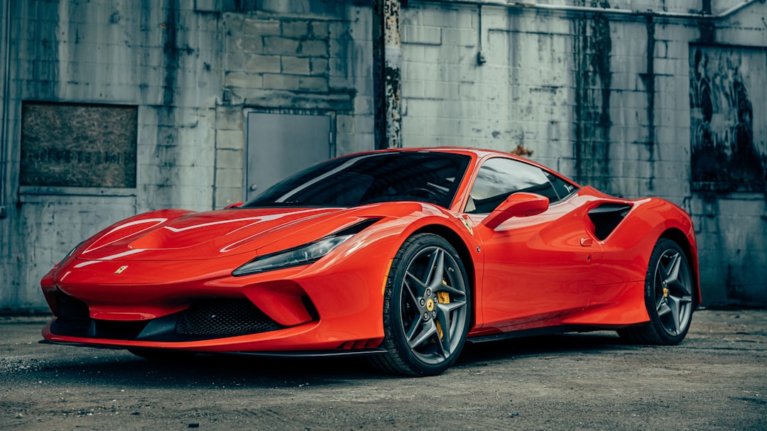 Ferrari exotic luxury supercar detailed photography